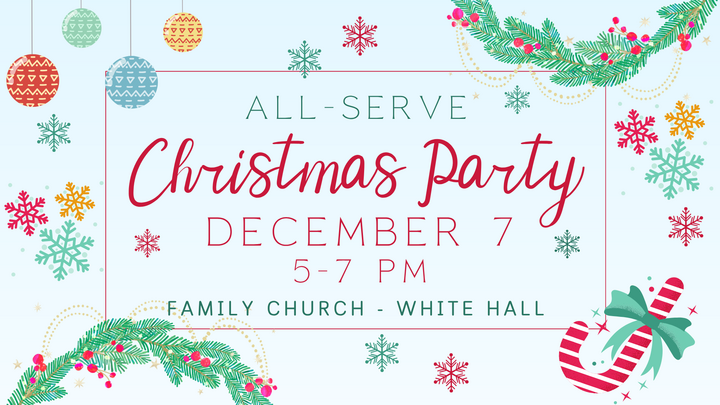 All Serve Christmas Party